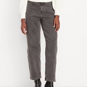 Old Navy High-Waisted Barrel Ankle Jeans